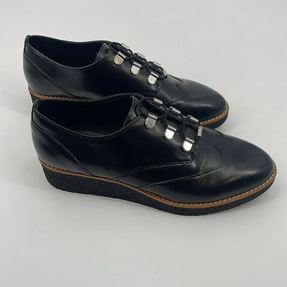 REBECCA MINKOFF WOMENS PLATFORM SHOES , SZ 8.5M. VERY GOOD CONDITION, PR…
